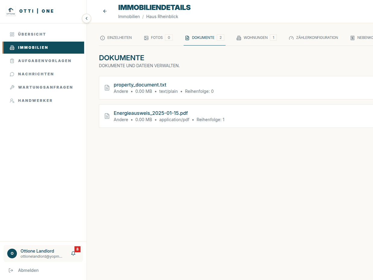 Immobilien Verwaltung